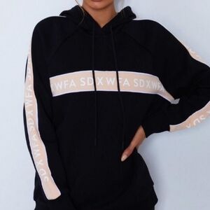 Sarahs Day x WFA white fox active hoodie